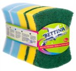 (image for) BETTINA BUTTERFLY SPONGE SCOURERS-4PC