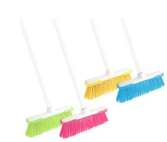 (image for) BETTINA INDOOR BROOM WITH HANDLE ASSORTED-STD