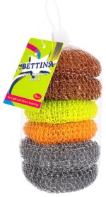 (image for) BETTINA SCOURERS ASSORTED-6PC