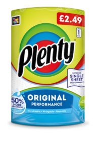 (image for) PLENTY K/ROLL WHITE ORIGI 2.49