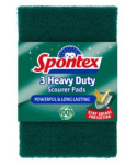 (image for) SPONTEX HEAVY DUTY SCOURER PADS - 3S