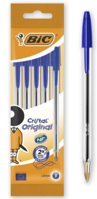 (image for) BIC CRYSTAL PEN BLUE BOX