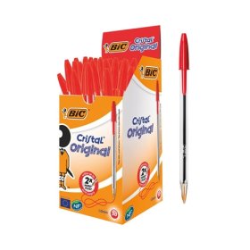 (image for) BIC CRYSTAL PEN RED