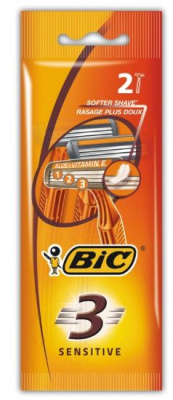 (image for) BIC PURE3 SENSITIVE RAZORS