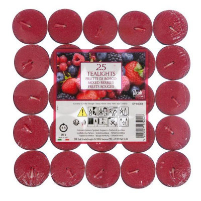 (image for) PRI TEALIGHT CANDLE M/BERRIES