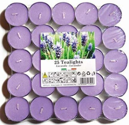 (image for) PRI TEALIGHT CANDLE LAVENDER