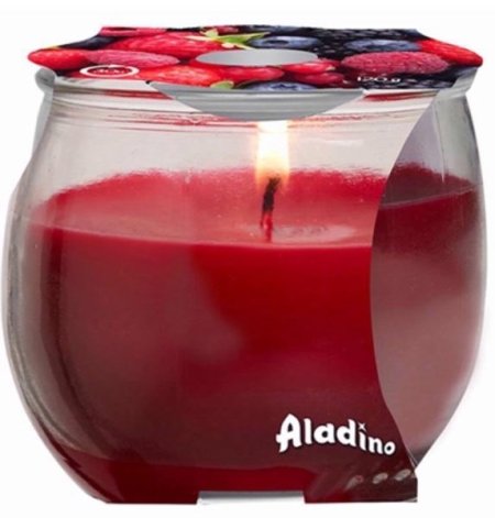 (image for) ALADINO CANDLE JAR\'S FRU/ROSE