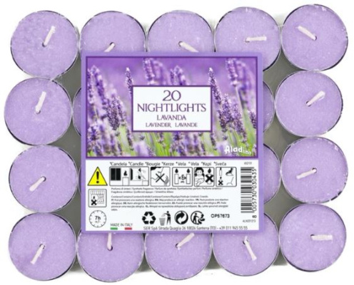 (image for) PRI TEALIGHT CANDLE LAVENDER