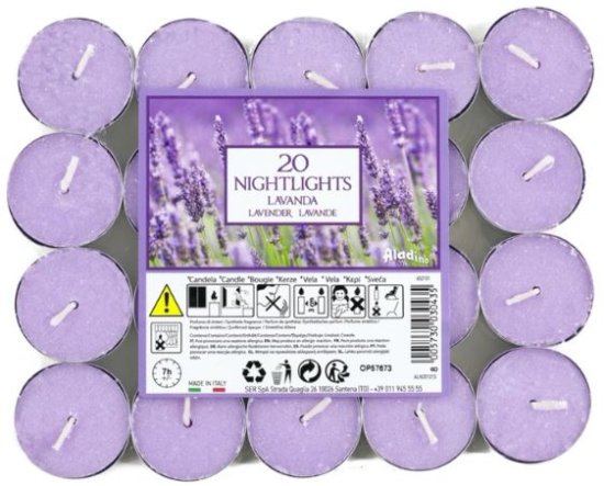 (image for) PRI TEALIGHT CANDLE LAVENDER