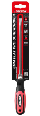 (image for) DEKTON FLAT PRO SCREWDRIVER 8MM - 150MM
