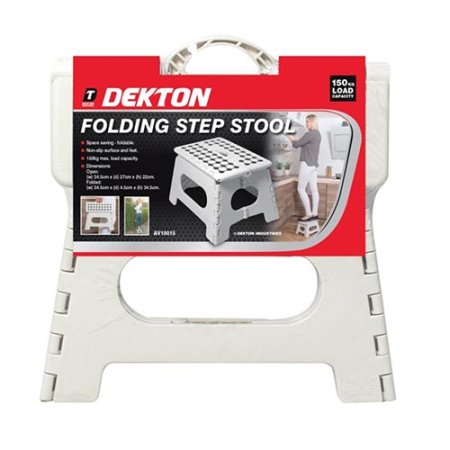 (image for) DEKTON FOLDING STEP STOOL - STD