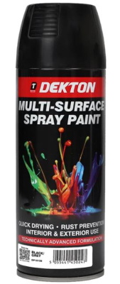 (image for) DEKTON MULTI-SURFACE SPRAY PAINT GREY - 400ML