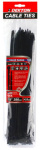 (image for) DEKTON 100PCS 4.8MMX380MM BLACK CABLE TIE SET - 100S