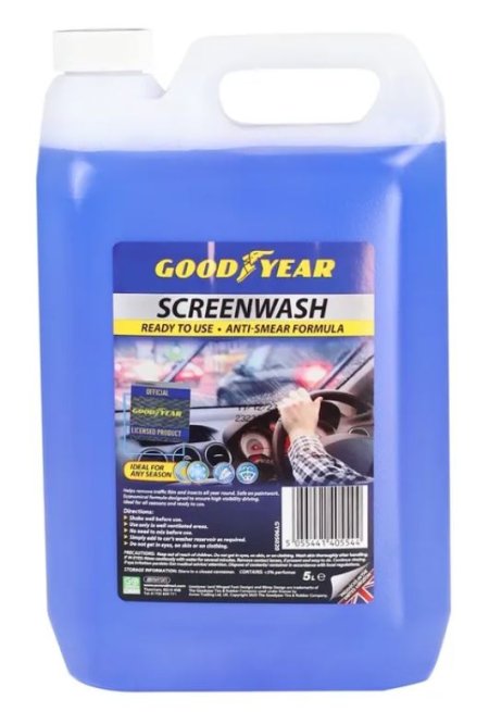 (image for) GOOD YEAR SCREEN WASH BLUE