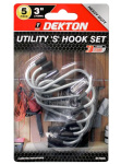 (image for) DEKTON 5PC UTILITY HOOKS - 3"" X 75MM