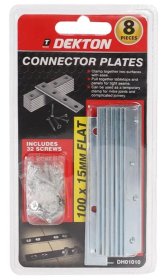 (image for) DEKTON FLAT CONNECTOR PLATES - 8PC