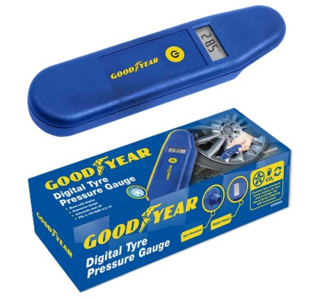 (image for) GOODYEAR DIGITAL LCD TYRE PRESSURE GAUGE TESTER - STD