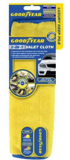 (image for) GOODYEAR LUXURY VALET CLOTH LARGE - STD