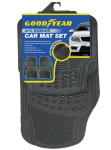 (image for) GOODYEAR HEAVY DUTY CAR MAT SET - 4PC