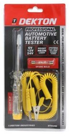 (image for) DEKTON PROFESSIONAL AUTOMOTIVE BATTERY TESTER - STD