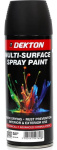 (image for) DEKTON MULTI-SURFACE SPRAY PAINT BLACK MATT - BLACK