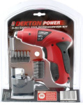 (image for) DEKTON POWER LI-ION CORDLESS SCREWDRIVER KIT - 13PC