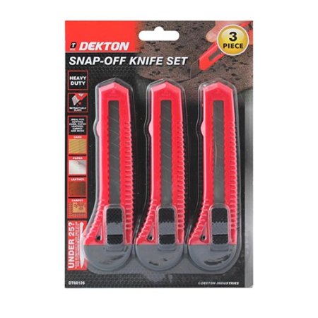 (image for) DEKTON SNAP-OFF KNIFE LARGE - 3S