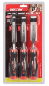 (image for) DEKTON PRO WOOD CHISEL SET 3S