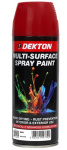 (image for) DEKTON MULTI-SURFACE SPRAY PAINT RED - 400ML