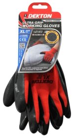 (image for) DEKTON ULTRA GRIP NITRILE COATED WORKING GLOVES - 10/XL