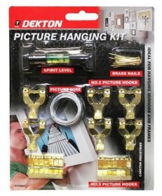 (image for) DEKTON PICTURE HANGING KIT - 15PC