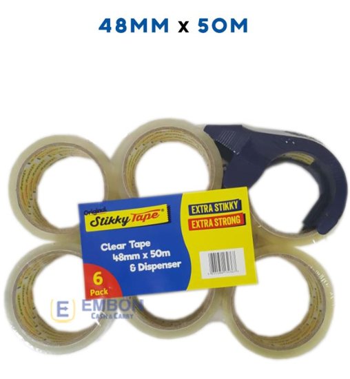 (image for) CLEAR PARCEL TAPE+DISPENSER