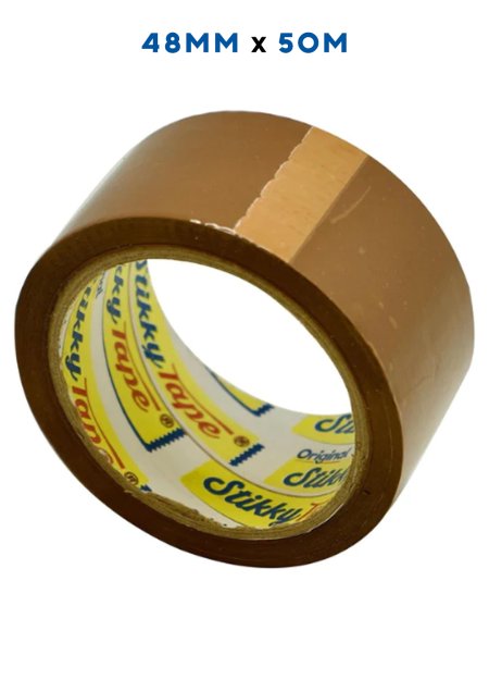 (image for) STIKKY BROWN TAPE E/STRONG 50M