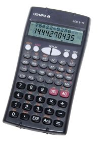 (image for) OLYMPIA SCIENT CALCULATOR GREY
