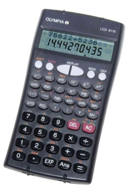 (image for) OLYMPIA SCIENT CALCULATOR GREY