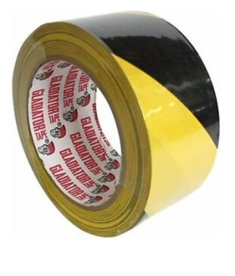 (image for) GLADI HAZARD WARNING TAPE B/YE