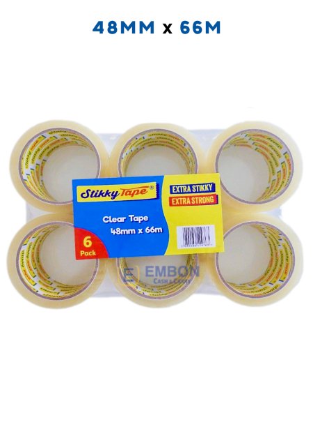 (image for) LSM CLEAR TAPE 66M