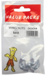 (image for) FAST PAK VALUE PACK WING NUTS 6S - M8