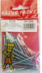 (image for) FAST PAK VALUE PACKS HARDENED TWINTHREAD WOOD SCREWS ZINC PLATED - 8X2 1/2 - 20S