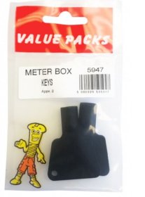 (image for) FAST PAK VALUE PACKS METER BOX KEYS BLACK - 2S