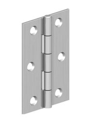 (image for) FAST PAK BUTT HINGES ZINC - 2.5INCH