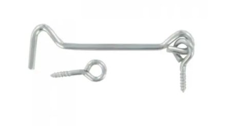 (image for) FAST PAK VALUE PACKS GATE HOOKS & EYES - 100MM/4INCH - 2S
