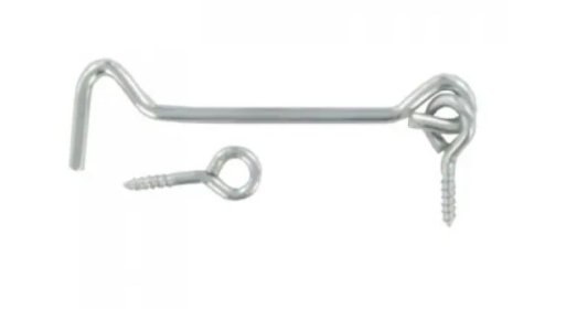 (image for) FAST PAK VALUE PACKS GATE HOOKS & EYES - 100MM/4INCH - 2S