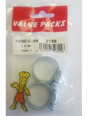 (image for) FAST PAK VALUE PACKS HOSE CLIPS - 1/16INCH - 1S