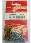 (image for) FAST PAK VALUE PACKS CURTAIN HOOKS - 23X14 - 40S
