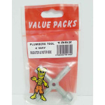 (image for) FAST PAK VALUE PACKS PLUMBERS TOOL 4 WAY RADIATOR & METER BOX - STD