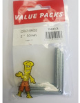 (image for) FAST PAK VALUE PACK SCORNER VRACES - 2INCHX50MM - 4S