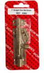 (image for) FAST PAK STRAIGHT DOOR BOLT BRASS - 3INCH
