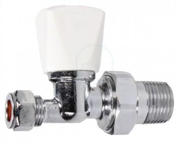 (image for) FAST PAK RADIATOR VALVE & DRAIN OFF CHROME PLATED - 15MM