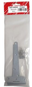 (image for) FAST PAK TEE HINGES ZINC PLATED - 150MM